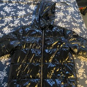 Hooded puffer jacket